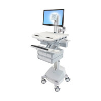 ERGOTRON StyleView Wagen mit LCD-Gelenk SLA-Antrieb 4 Schublade