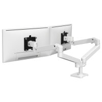 Ergotron LX Pro Monitor Tischhalterung - für 2 LCD-Displays - nebeneinander - weiß