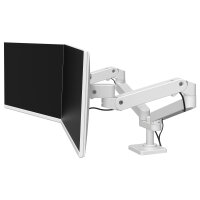 Ergotron LX Pro Monitor Tischhalterung - für 2 LCD-Displays - nebeneinander - weiß