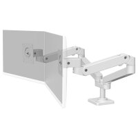 Ergotron LX Pro Monitor Tischhalterung - für 2 LCD-Displays - nebeneinander - weiß