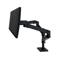 Tischhalterung für 2 Monitore übereinander je bis zu 24 Zoll, 1,8-10 kg, Constant Force Bewegungstechnologie, 10 Jahre Garantie