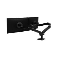 Ergotron LX Pro Monitor Tischhalterung - für 2...