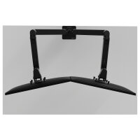 Ergotron LX Pro Monitor Tischhalterung - für 2 LCD-Displays - nebeneinander - Schwarz