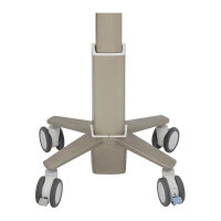 ERGOTRON CareFit Slim Medical Laptop Cart non-powered