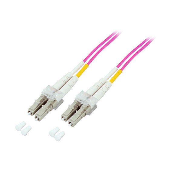 EFB Duplex Patchkabel LC-LC 50/125 OM4 LSZH 2mm 7.5m violett