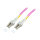 EFB Duplex Patchkabel LC-LC 50/125 OM4 LSZH 2mm 7.5m violett