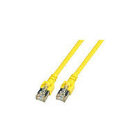EFB RJ45 Patchkabel SF/UTP Cat.5e PVC CCA 1.00m gelb