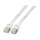 EFB RJ45 Flachpatchkabel U/FTP, Cat.6A, PVC, 1m, weiß