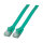 EFB RJ45 Flachpatchkabel U/FTP, Cat.6A, PVC, 3m, grün