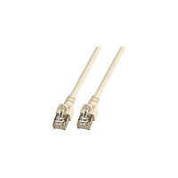 EFB RJ45 Patchkabel SF/UTP Cat.5e PVC CCA 0.50m grau