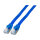 EFB RJ45 Flachpatchkabel U/FTP, Cat.6A, PVC, 3.0m, blau