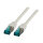 EFB RJ45 Patchkabel S/FTP Cat.6A LSZH 0.50m grau