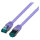 EFB RJ45 Patchkabel S/FTP Cat6A LSZH Violett Laenge 0,25m 4x2xAWG27/7 nach TIA/EIA568B geschirmt Uebertragungsstandards 10Gbit