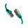 EFB RJ45 Patchkabel S/FTP PIMF Cat8.1 1.00m grün