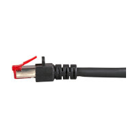 EFB RJ45 Patchkabel S/FTP Cat.6A LSZH 0.15m schwarz