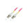 EFB Duplex Patchkabel LC-LC 50/125 OM4 LSZH 2mm 1.0m violett