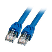 EFB RJ45 Patchkabel S/FTP Cat.8.1 BC LSZH 5.00m blau