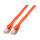 EFB RJ45 Flachpatchkabel U/FTP, Cat.6A, PVC, 3m, rot