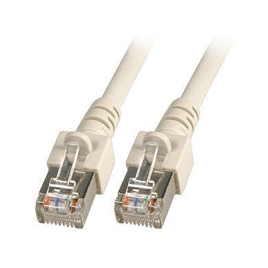 EFB RJ45 Patchkabel SF/UTP Cat.5e PVC CCA 0.15m grau