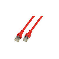 EFB RJ45 Patchkabel SF/UTP Cat.5e PVC CCA 2.00m rot