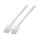 EFB RJ45 Flachpatchkabel U/UTP, Cat.6A, PVC, 2m, weiß