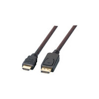 EFB DisplayPort/HDMI Kabel FullHD A-A ST-ST, 3m, schwarz