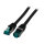 EFB RJ45 Patchkabel S/FTP Cat.6A LSZH 0.50m schwarz