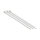 EFB Kabelbinder 100mm,100er-Beutel, transparent,Breite 2.5mm