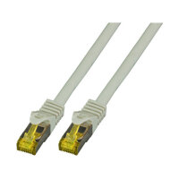 EFB RJ45 Patchkabel S/FTP Cat.6A LSZH Cat.7 Rohk. 1.50m grau