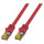 EFB RJ45 Patchkabel S/FTP Cat.6A LSZH Cat.7 Rohk. 1.50m rot