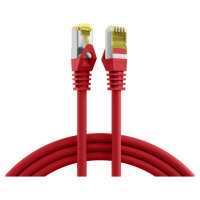 EFB RJ45 Patchkabel Cat.6A S/FTP LSZH Cat.7 Rohkabel rot