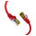 EFB RJ45 Patchkabel Cat.6A S/FTP LSZH Cat.7 Rohkabel rot