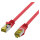 EFB RJ45 Patchkabel Cat.6A S/FTP LSZH Cat.7 Rohkabel rot