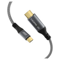 EFB USB-C auf HDMI Kabel 4K30Hz 1,8m grau
