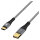 EFB USB-A auf USB-C Kabel 60W QC 3A 1m grau