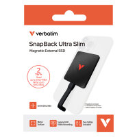 2TB Verbatim SnapBack Ultra Slim USB 3.2 Gen 2x2 black 32337