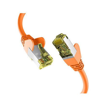 EFB CAT6a ORANGE 1m Patchkabel S/FTP PIMF
