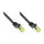 Good Connections Patchkabel m. Cat.7 Rohk. schwarz 1,5m