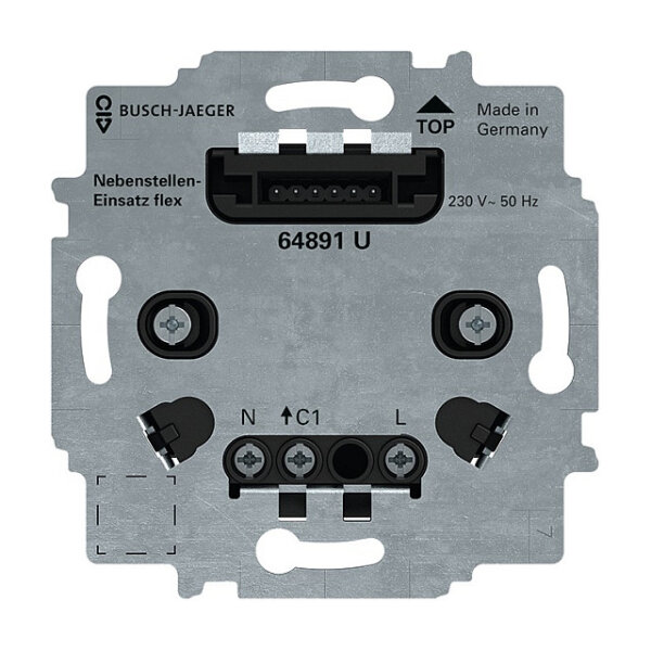 BUSCH JAEGER Nebenstellen-Einsatz flex 1-fach 230 V