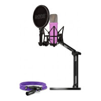 Rode Microphones NT1 Signature +XLR-Kabel+Desktop Studio...