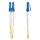 STARTECH.COM 2meter LWL Patchkabel LC LC UPC Singlemode OS2 Duplex 9/125um 10Gbit LSZH Glasfaserkabel
