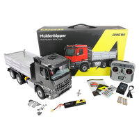 Amewi Mercedes Arocs Muldenkipper 6x6 1:14 RTR anthrazit 14+