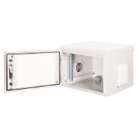 DIGITUS Wandgehuse Outdoor IP55 grau 7HE 600x600 mm