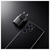 Intenso Power Adapter W30C² GaN, Schwarz UBS-C-Ladeadapter mit 30 Watt Ladeleistung, Leichtes und handliches Design