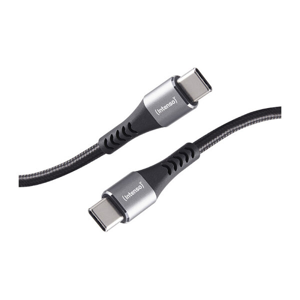 Intenso USB Lade- + Datenkabel C315C USB-C > USB-C schwarz 1,5m