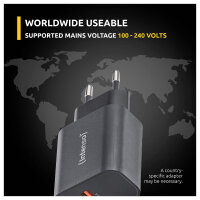 Intenso Power Adapter W30AC, Schwarz