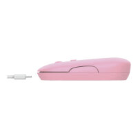 Trust Puck Extrem dünne wiederaufladbare Funkmaus - Rosa