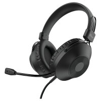 Trust Headset USB HS-250 Over-Ear schwarz