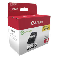 Canon 6431B010 PGI-550XL PGBK Doppelpack pigmentiertes...