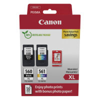 Canon PG-560XL/CL-561XL Photo Value Pack Tinte + Fotopapier 3712C008